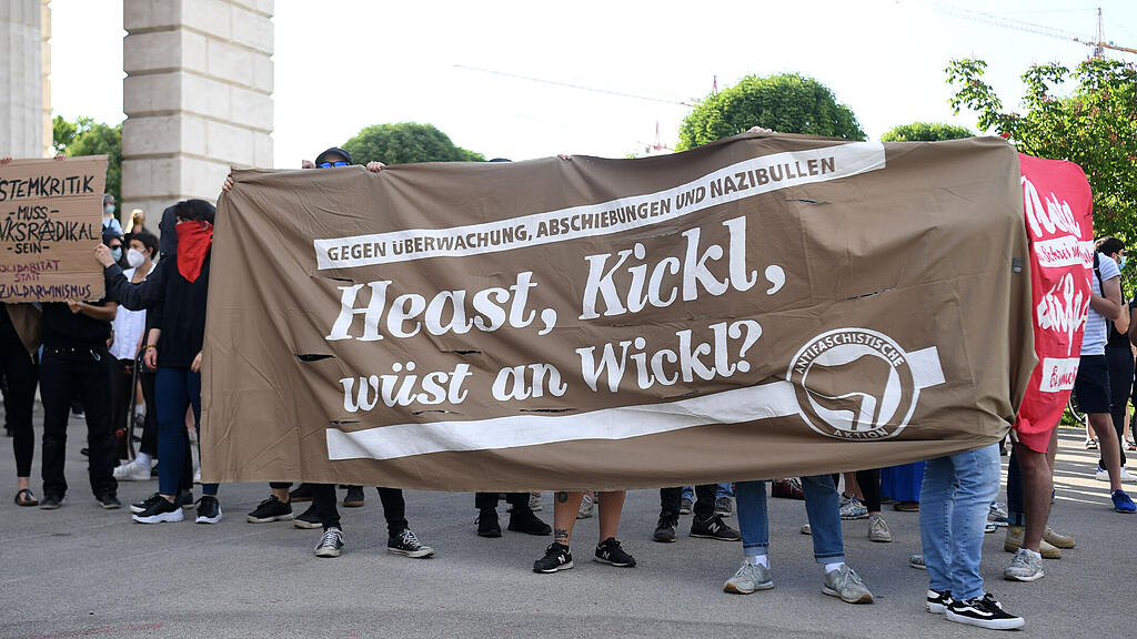 FPÖ Demo, Corona