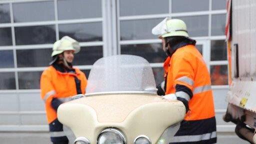 Unfall mit Harley Davidson