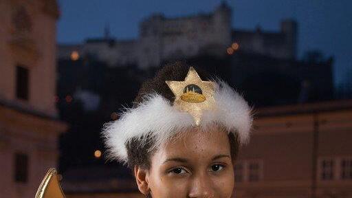 Salzburger Christkind und Engerl