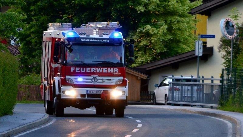 Feuerwehrübung in Grödig