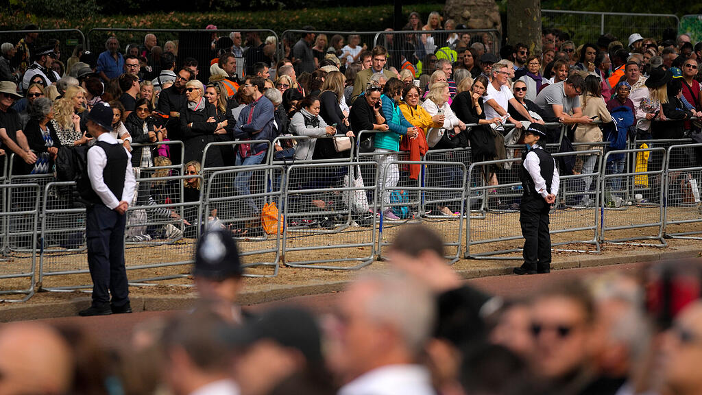 Trauerprozession Queen Elizabeth II.