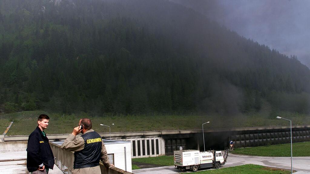 Brand Tauerntunnel