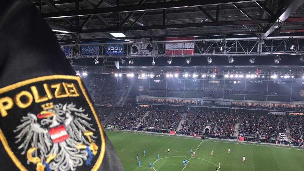 Europa League: Polizeieinsatz