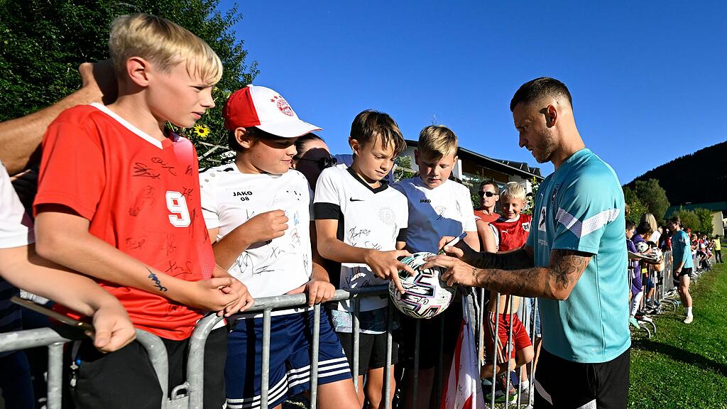 ÖFB, Training, Arnautovic