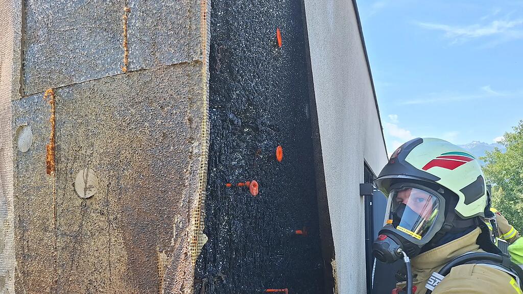 FF Zell am See bekämpft Brand auf Terrasse