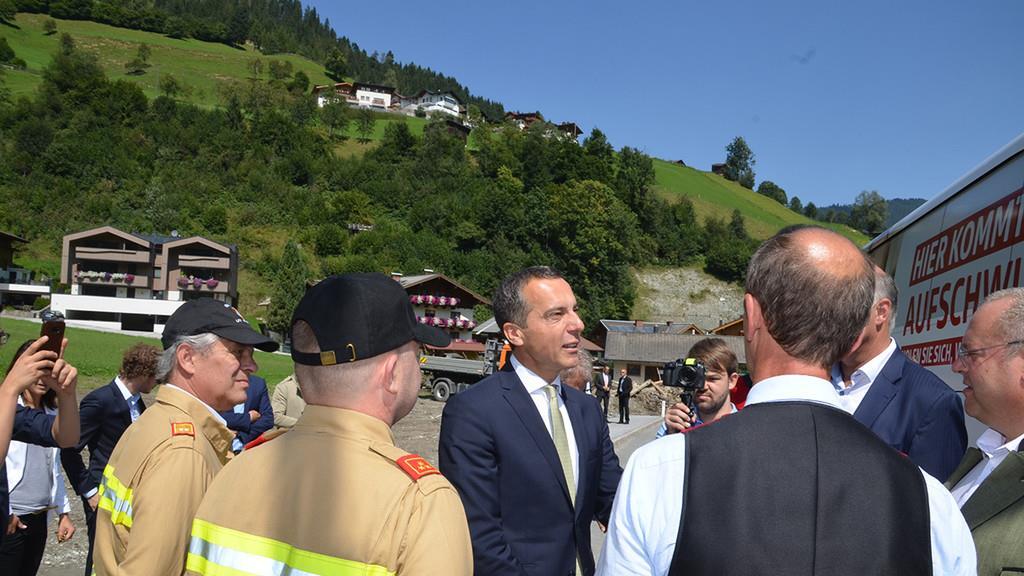 Bundeskanzler Kern in Großarl