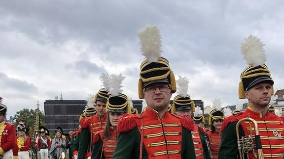 Salzburger Schützen in Wien
