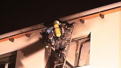 Bilder vom Brand im Quellenweg