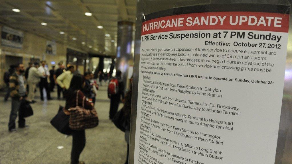 US-Ostküste: Warten auf Hurrikan Sandy