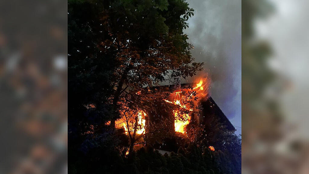 Dachstuhlbrand Obertrum