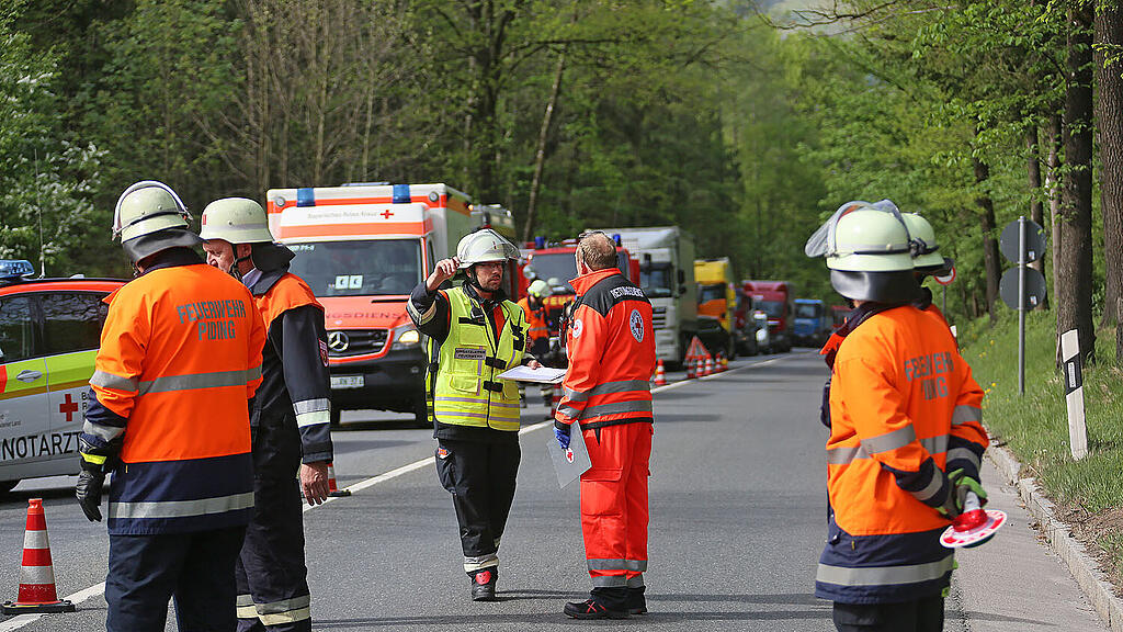 Crash auf B20