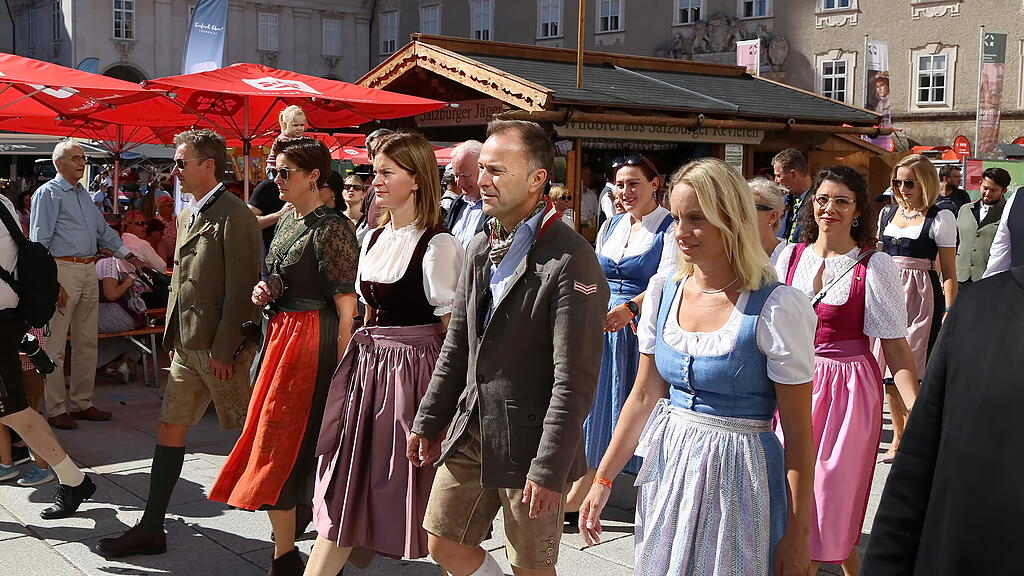 Salzburger Rupertikirtag: Eröffnung II