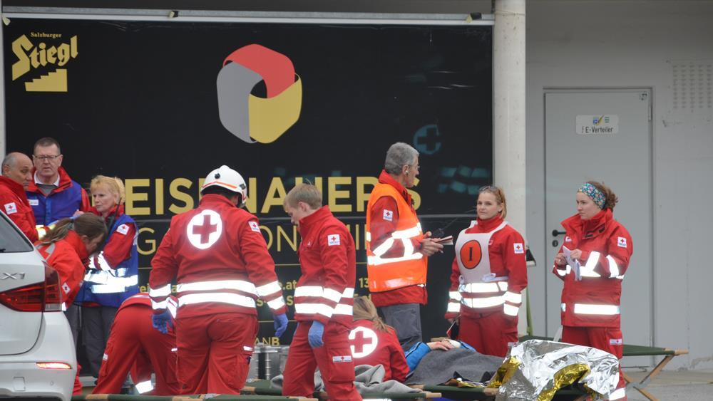 Bischofshofen: Rotes Kreuz probt den Ernstfall