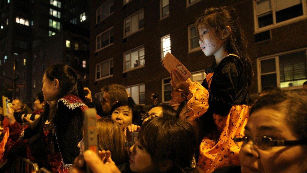 Zehntausende Menschen feierten Halloween-Parade in New York