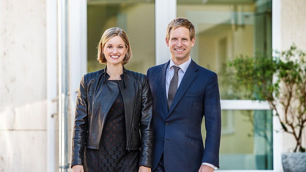 Die neue Generation im Hause Dollinger: Kathrin und Sebastian Proft.
