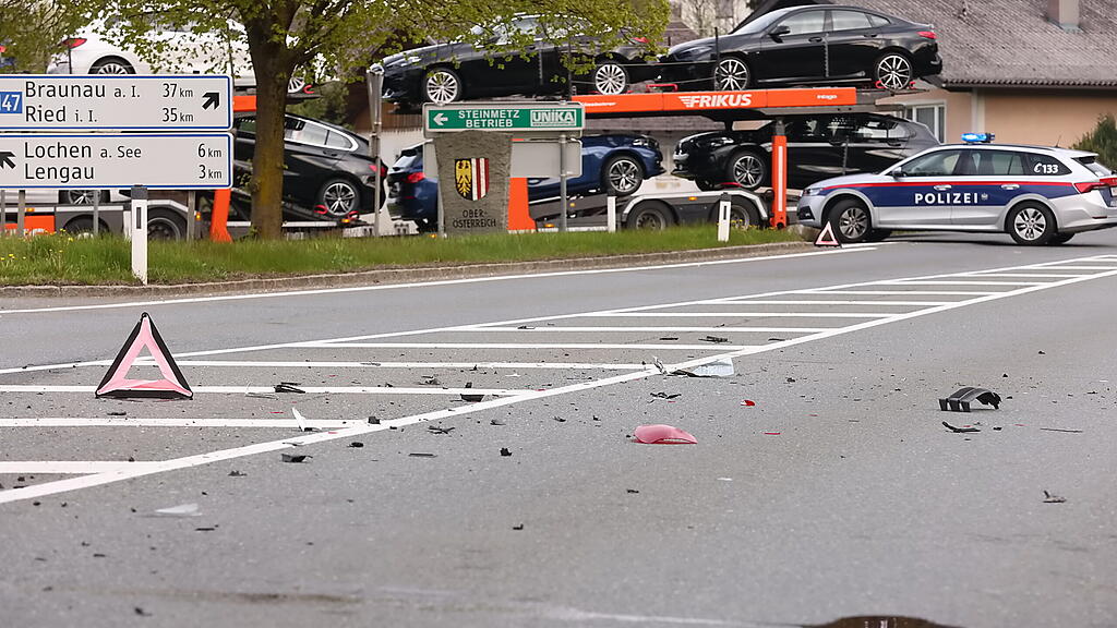 Unfall Straßwalchen B147