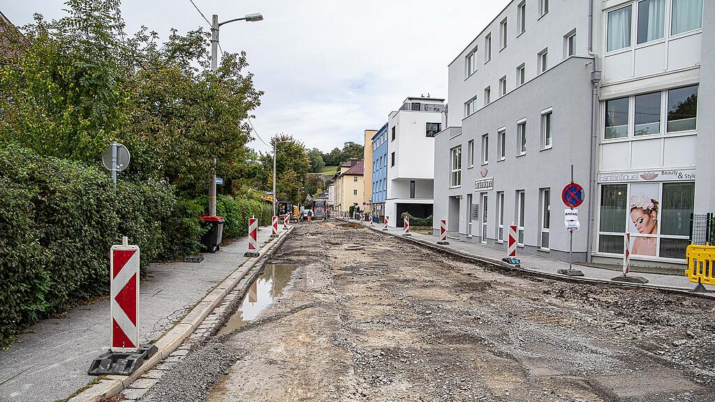 Baustelle Willibald-Hauthaler-Straße