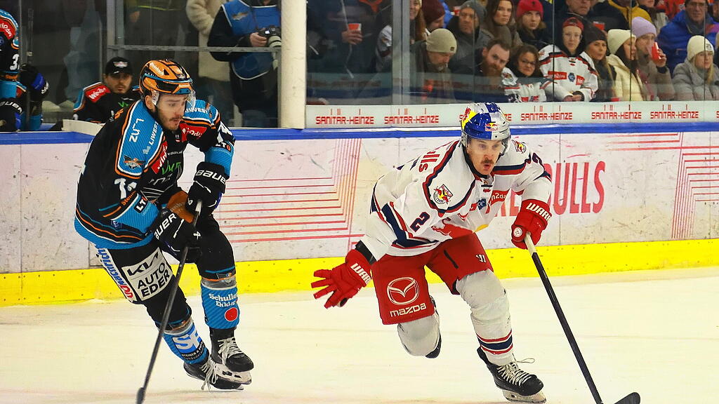 Eishockey: Red Bull Salzburg vs. Black Wings Linz