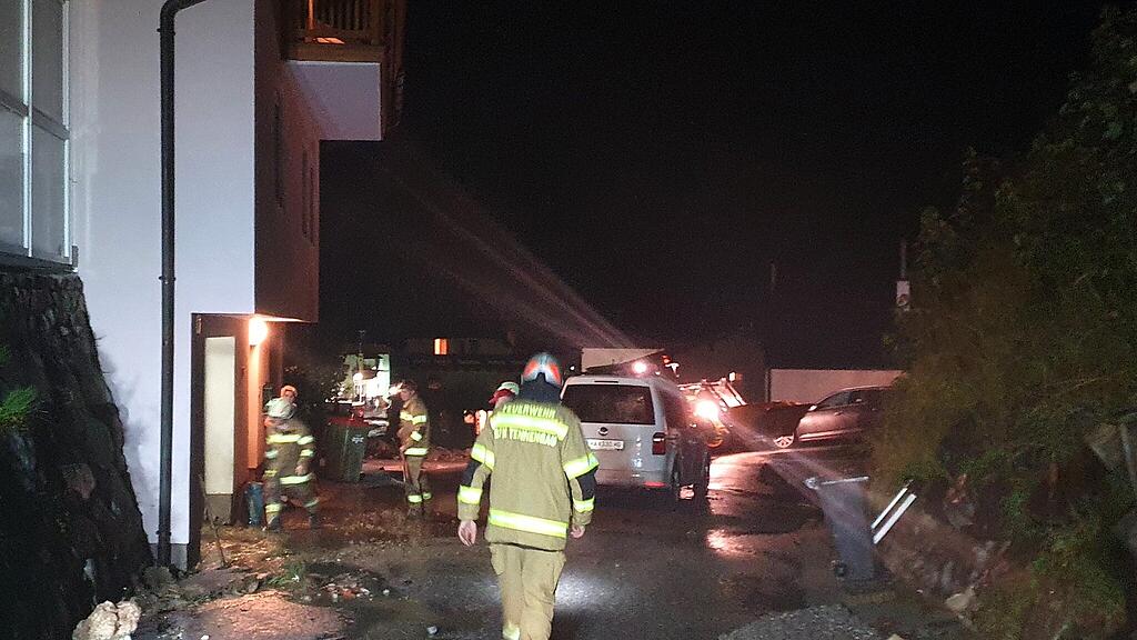 Unwetter in Lungötz