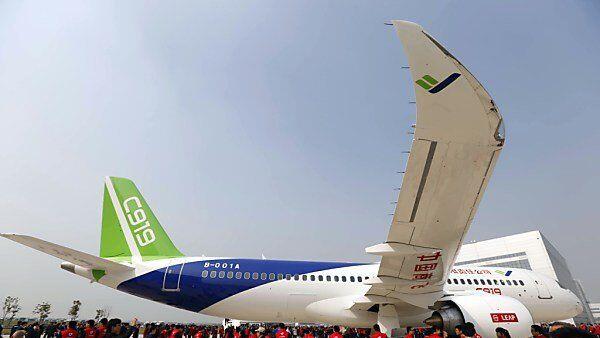 China präsentierte C919 mit Platz für 168 Passagiere