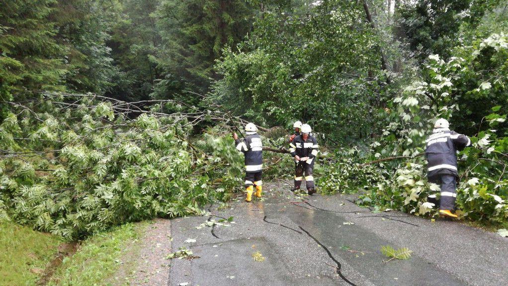Unwetter in der Steiermark