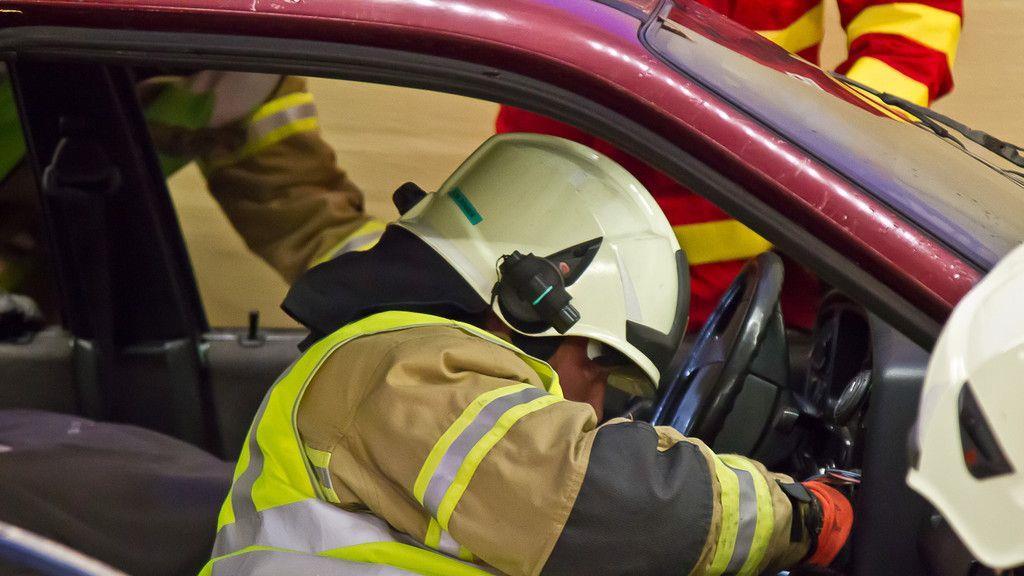 Feuertaufe: Großübung im Lieferinger Tunnel