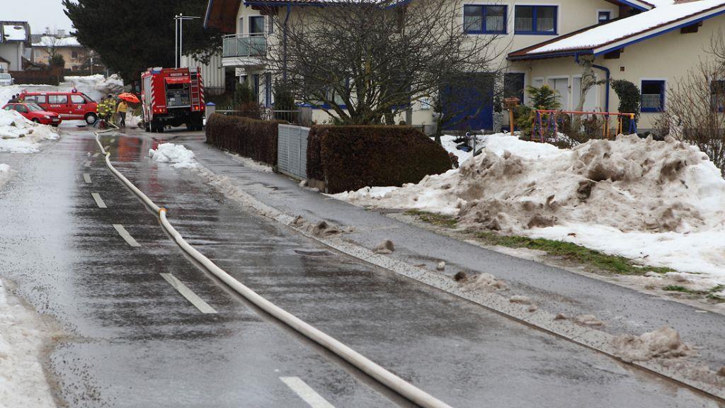 Überflutungen in Straßwalchen