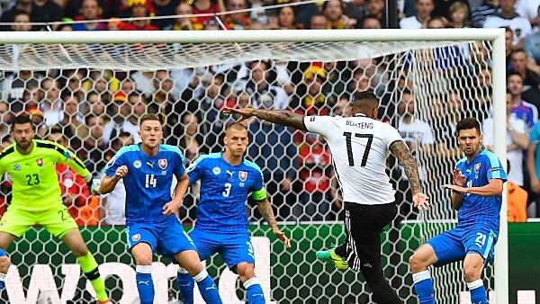 Jerome Boateng zog ab - 1:0 für Deutschland