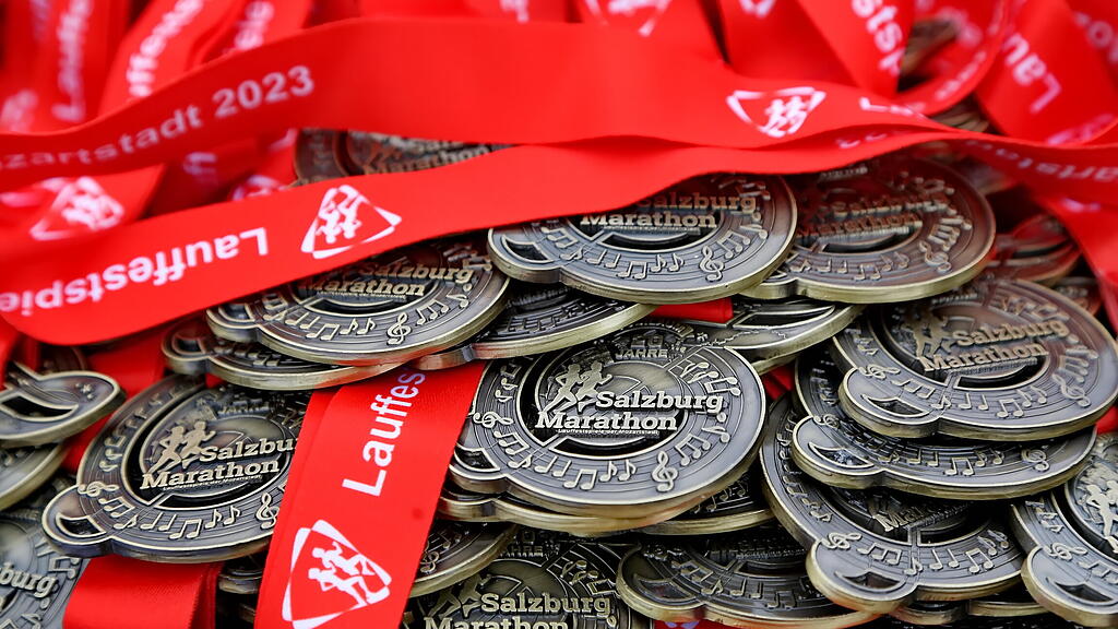 Salzburg Marathon, Medaille