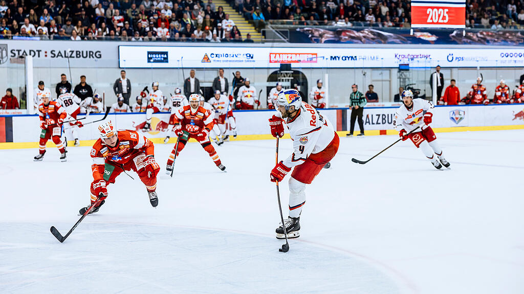 ICE Hockey League : EC Red Bull Salzburg gegen KAC
