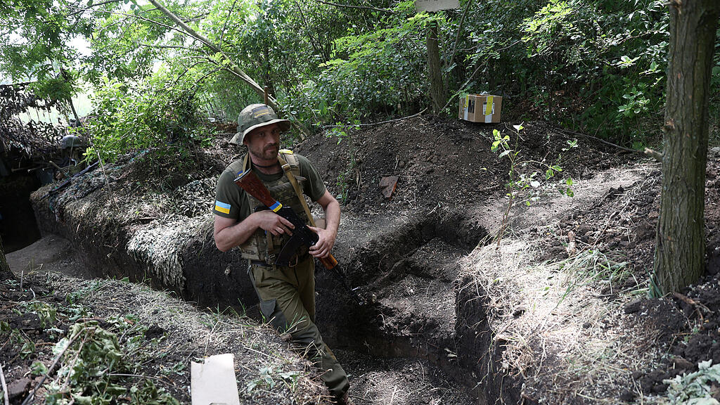 Ukraine-Krieg, Woche 17: Soldaten nahe Kostjantyniwka