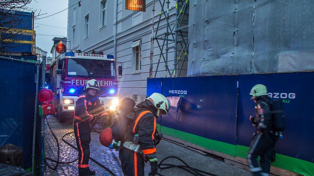 Brand im Hotel Sacher