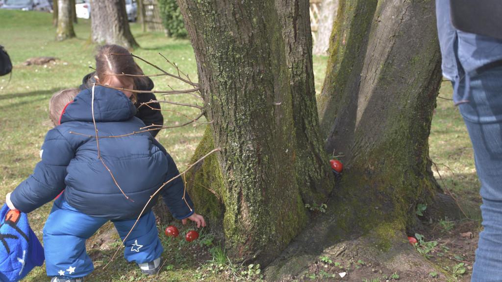 Ostereiersuchen in Niederalm veranstaltet von der SPÖ Anif