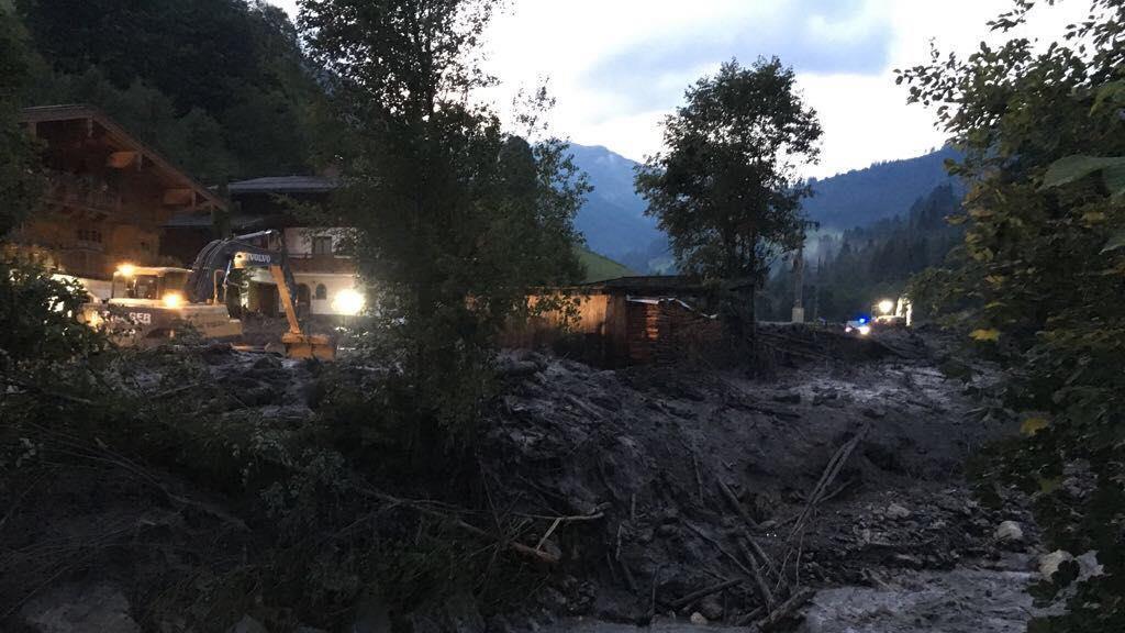 Schwere Unwetter in Großarl