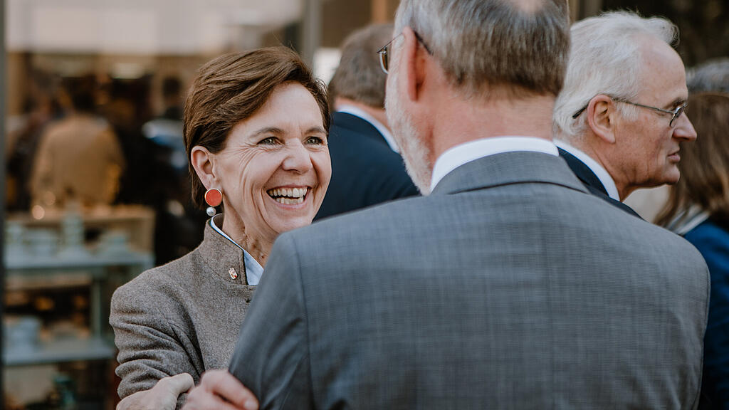 Eröffnung, Caritas-Zentrale