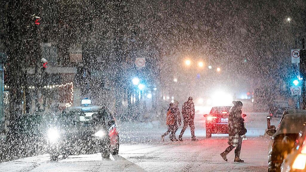 Ein "historischer" Wintersturm zieht derzeit über Teile Nordamerikas