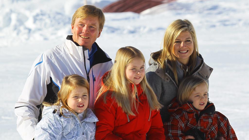 Ein Jahr nach Friso-Unglück: Königsfamilie beim Fotoshooting in Lech II
