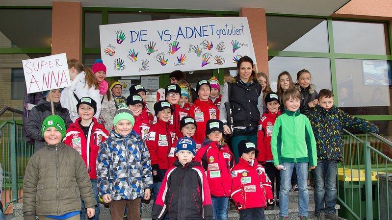 Fenninger-Autogrammstunde in der VS Adnet