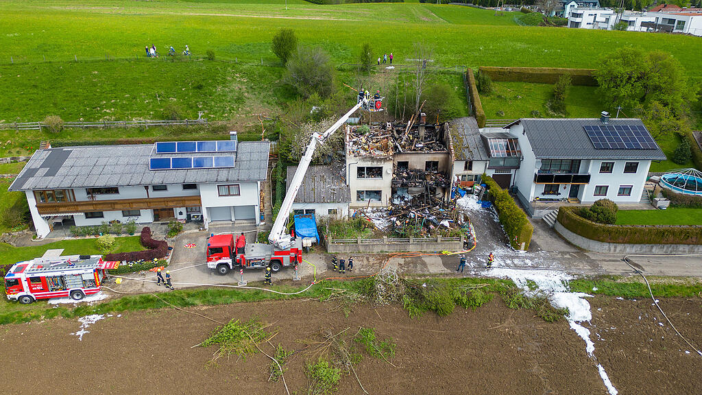 Verheerender Brand in Seewalchen