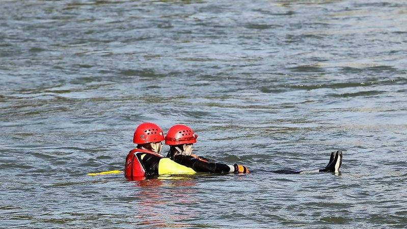 Schauübung der Wasserrettung