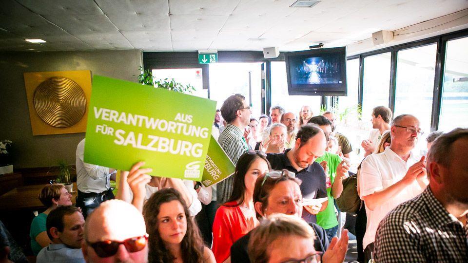 Wahlparty der Grünen, II