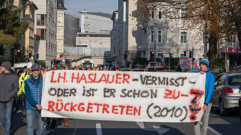 380 kv, demo Salzburg