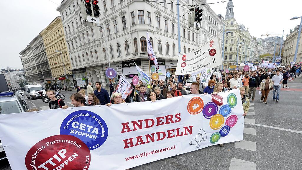 Nach den Veröffentlichungen zu TTIP mehrt sich der Widerstand.