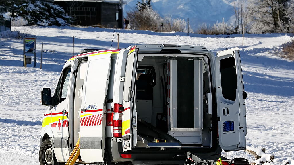 Rodelunfall am Gaisberg