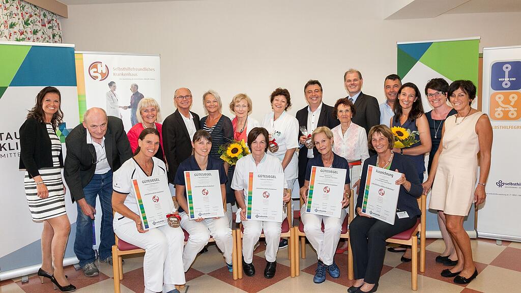 Das Team rund um die Selbsthilfegruppen in Mittersill freut sich.