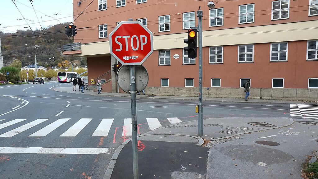Verkehrsbehinderung Rudolfsplatz