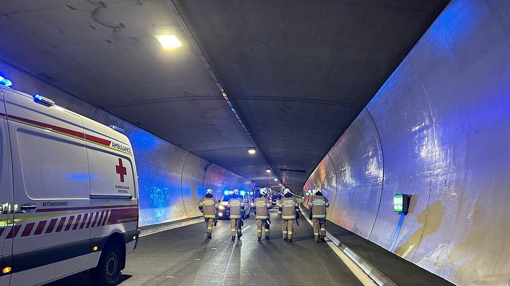 Übung Tauerntunnel