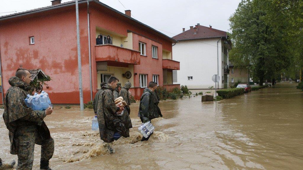 Unwetter am Balkan