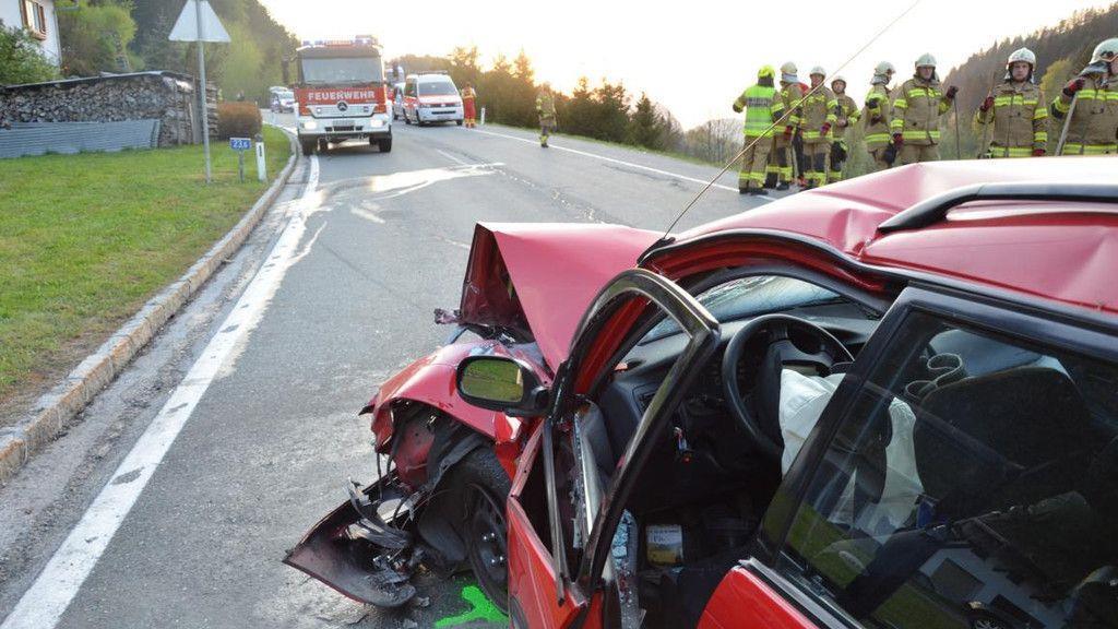 Schwerer Crash in Abtenau