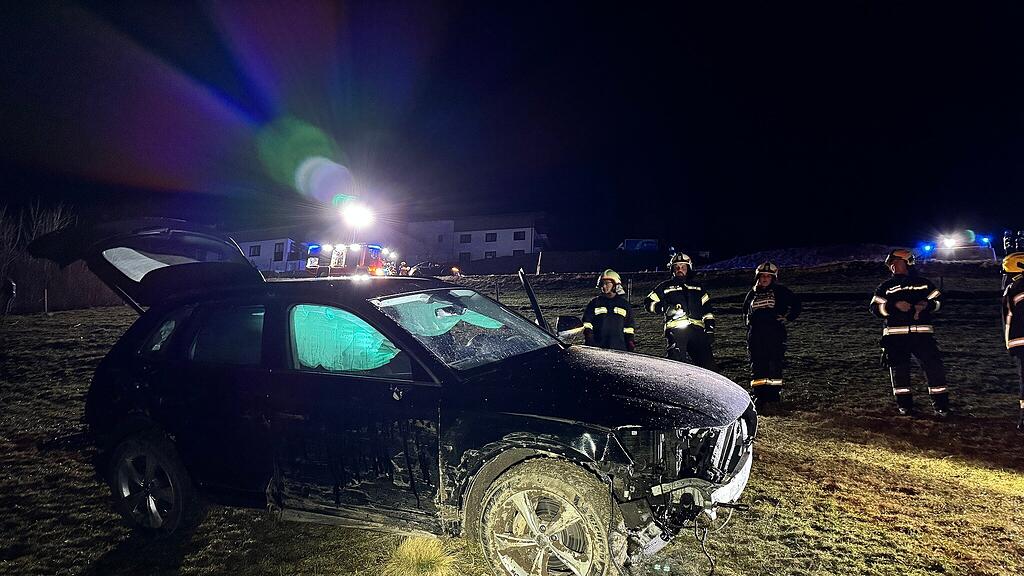 Pkw-Unfall am Mondseeberg